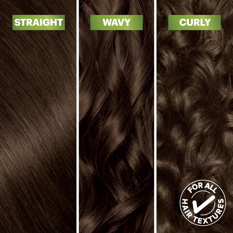 Garnier Nutrisse Ultra Coverage Hair Color, Permanent Hair Dye for Up to 8 Weeks of Stubborn Gray Coverage, Vegan & Cruelty-Free, 500 Deep Medium Natural Brown (Glazed Walnut), 1 Count