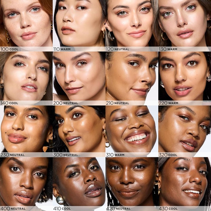 L'Oreal Paris Lumi Le Glow Skin Tint - Lightweight Water-Based Tinted Serum with Foundation Coverage | Neutral 420, 0.85 Fl Oz