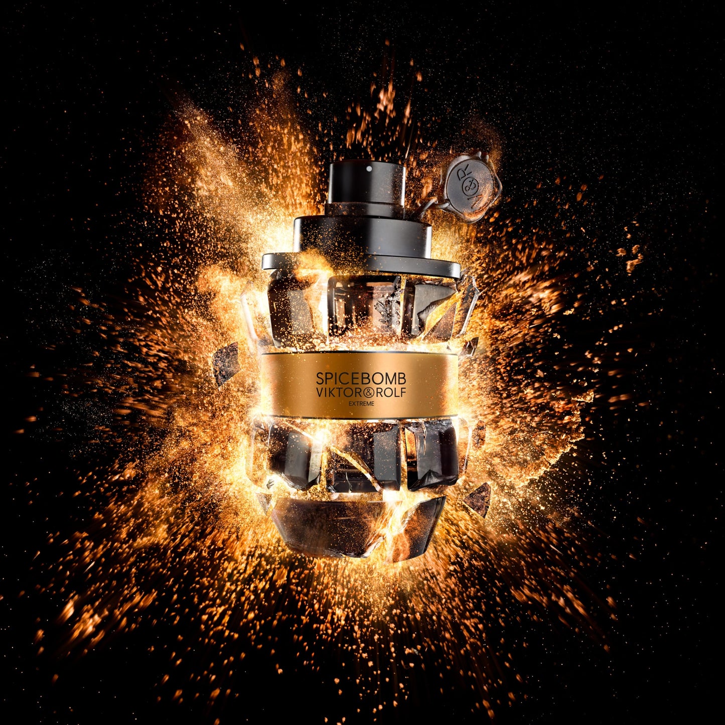 Viktor&Rolf - Spicebomb Extreme Eau de Parfum - Woody & Spicy - Cologne for Men - With Notes of Amber & Vanilla - 3 Fl Oz