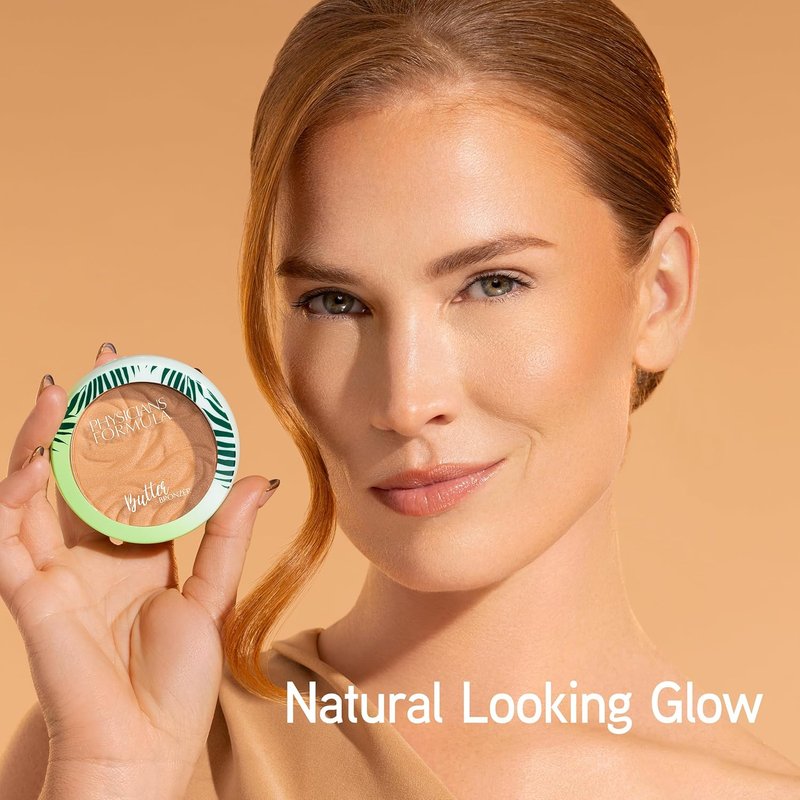 Physicians Formula Murumuru Butter Bronzer - Moisturizing & Nourishing for Silky Glow | Deep Bronzer, Vegan & Cruelty-Free