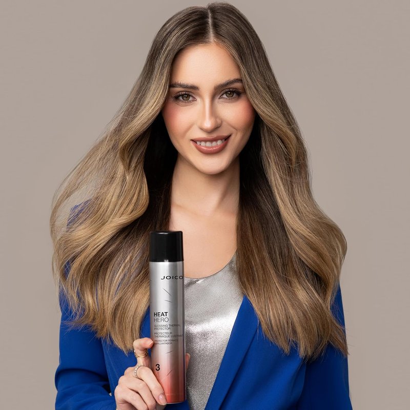 Joico Heat Hero Glossing Thermal Protector - Shield Hair From Heat & Humidity | Paraben & Sulfate Free