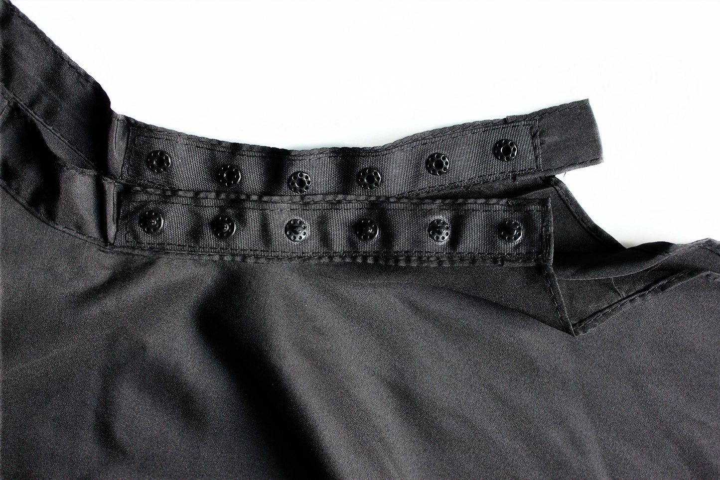 SMARTHAIR Professional Salon Cape Polyester Haircut Apron Barber Cape,54"x62",Black,C007001E-L