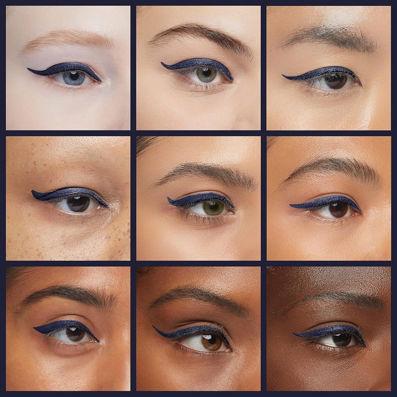 Liquid Eyeliner Pen - Water Resistant, Smudge-Proof, Quick-Dry Formula for Cat Eye & Winged Looks | Intense Black Pigment