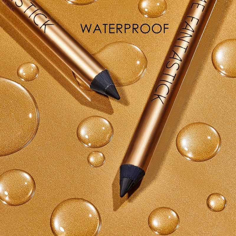 NATASHA MOOR: Kohl me Fantastick Ultra Black Eyeliner Pencil - One-Glide-Wonder, Waterproof & Smudge Proof, Jet Black - Smooth Application and Long-Lasting Power