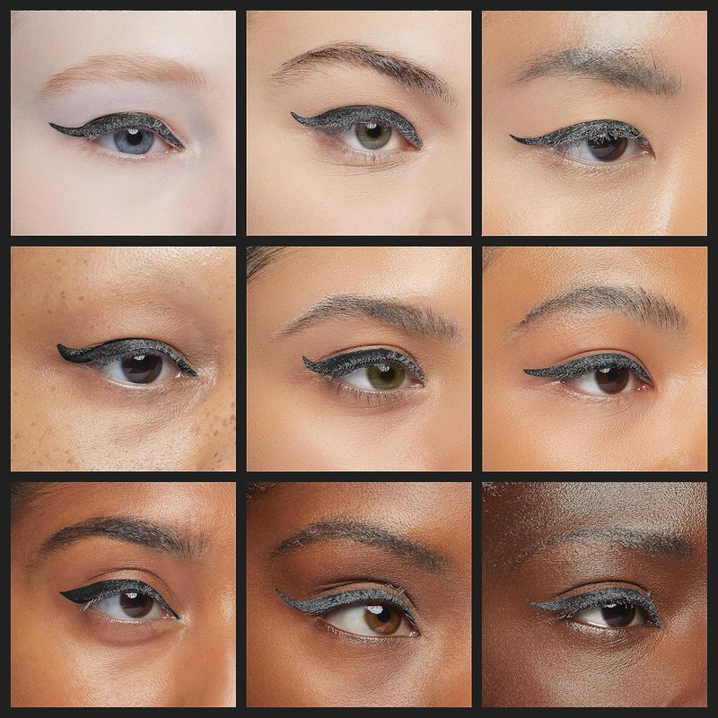 Milani Stay Put Matte Liquid Eyeliner - Waterproof Black, 17-Hour Wear, Smudgeproof & Vegan