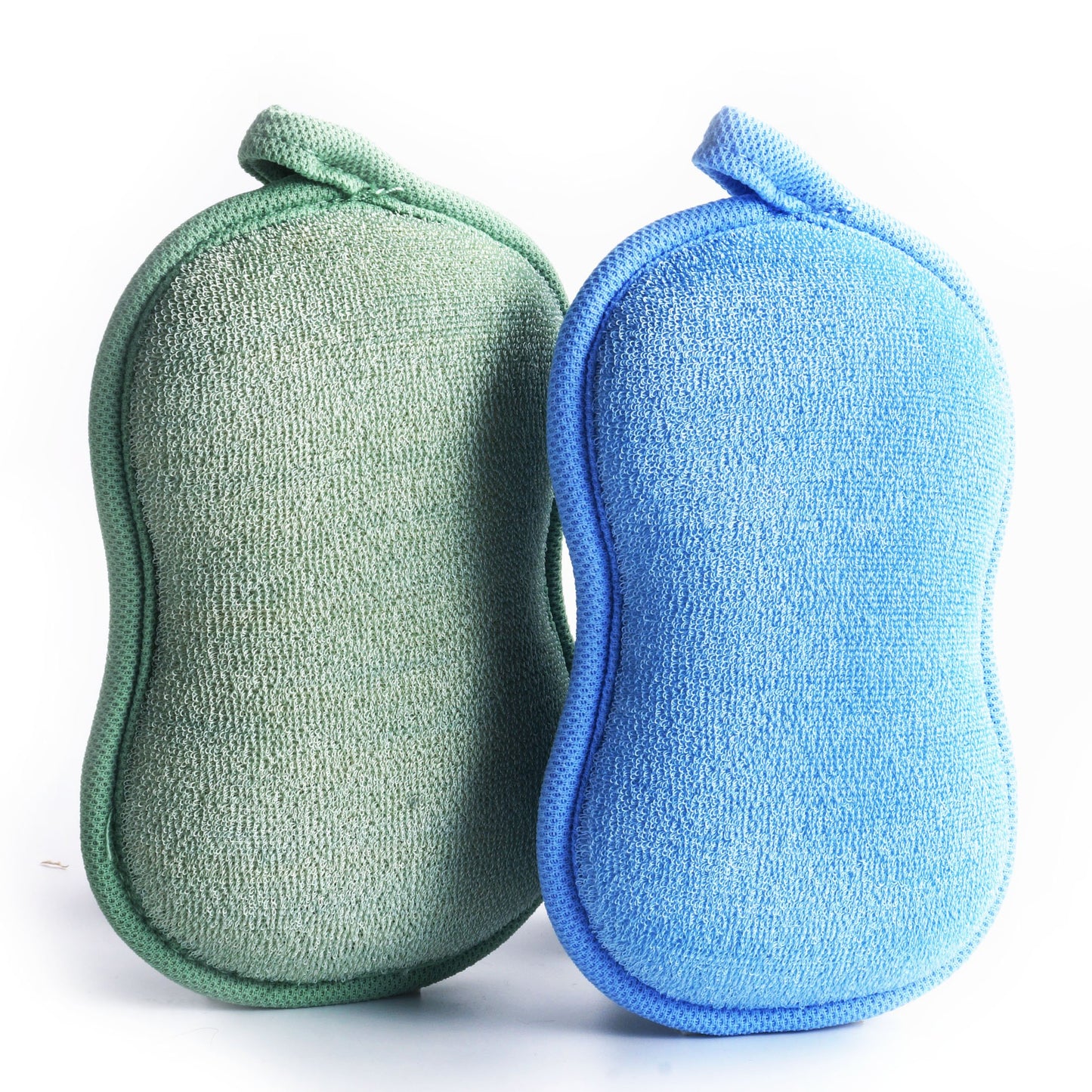 BabaMate Baby Bath Sponge - Ultra Soft & Absorbent Baby Sponge for Bathing -Newborn Toddler Kids Bath Time Essential - 2 Count (1 Pack)