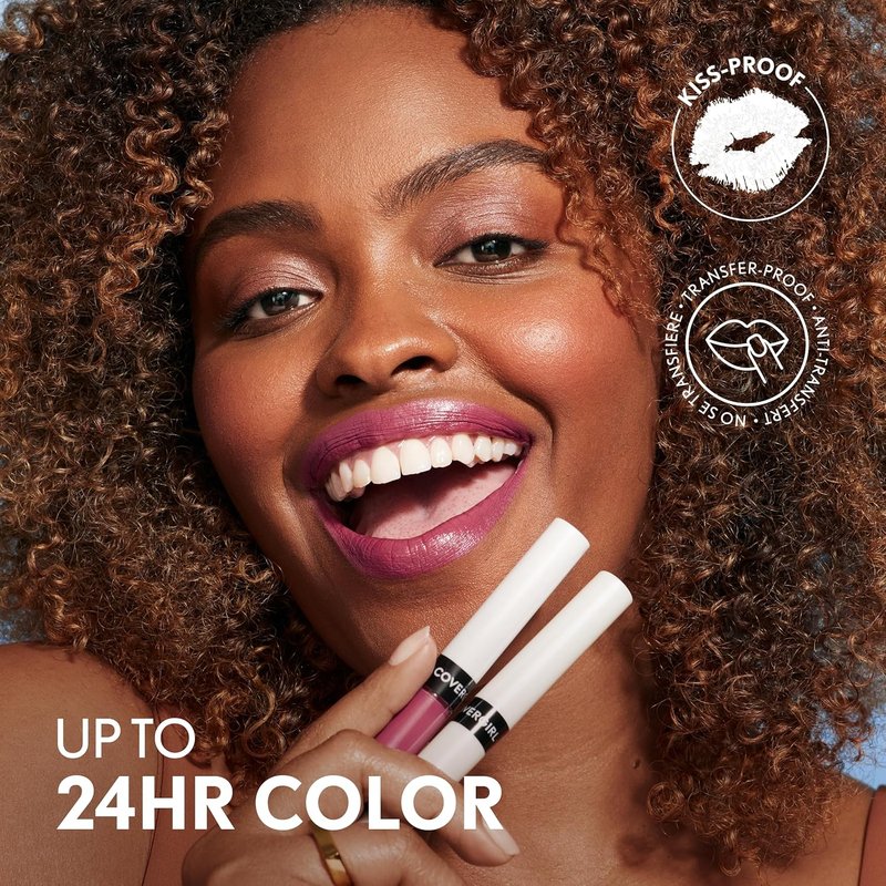 COVERGIRL Outlast All-Day Lip Color - 24-Hour Hydrating Balm | Jazzberry, Vegan, Moisturizing, 0.07oz