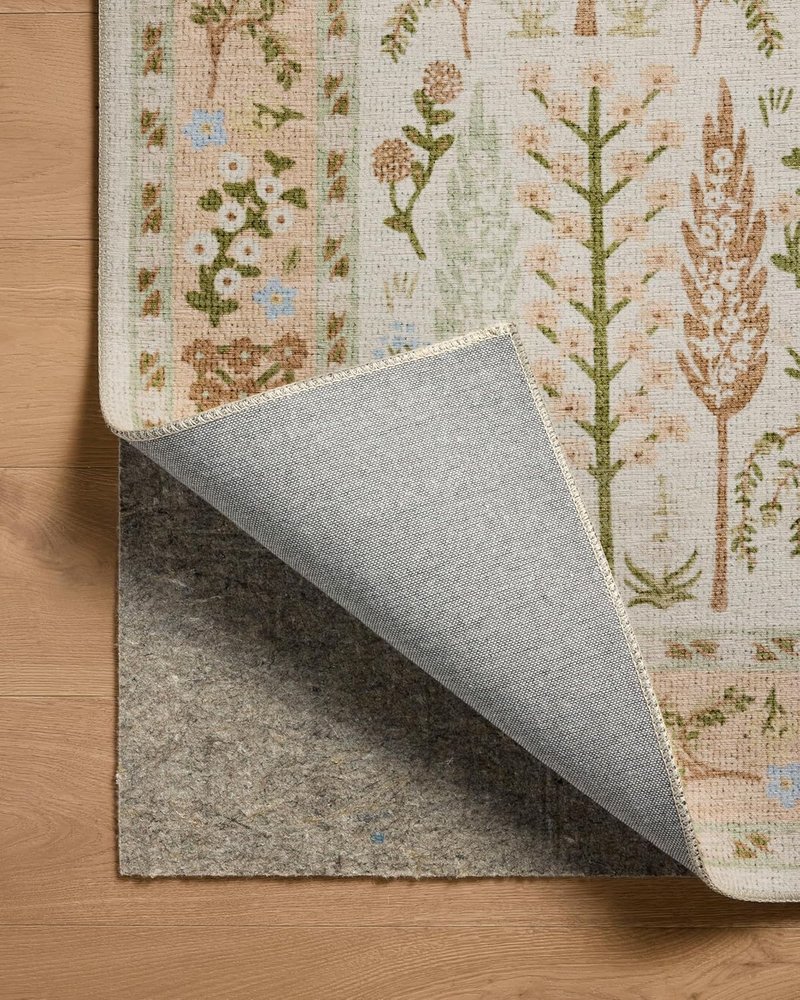 Loloi Rifle Paper Co. Canopy Collection Area Rug - Cream 6' x 9' for Stylish Home Décor