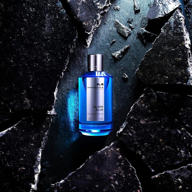 Mancera Silver Blue Eau de Parfum - Fresh Marine Citrus Fragrance | 120ml / 4 fl oz