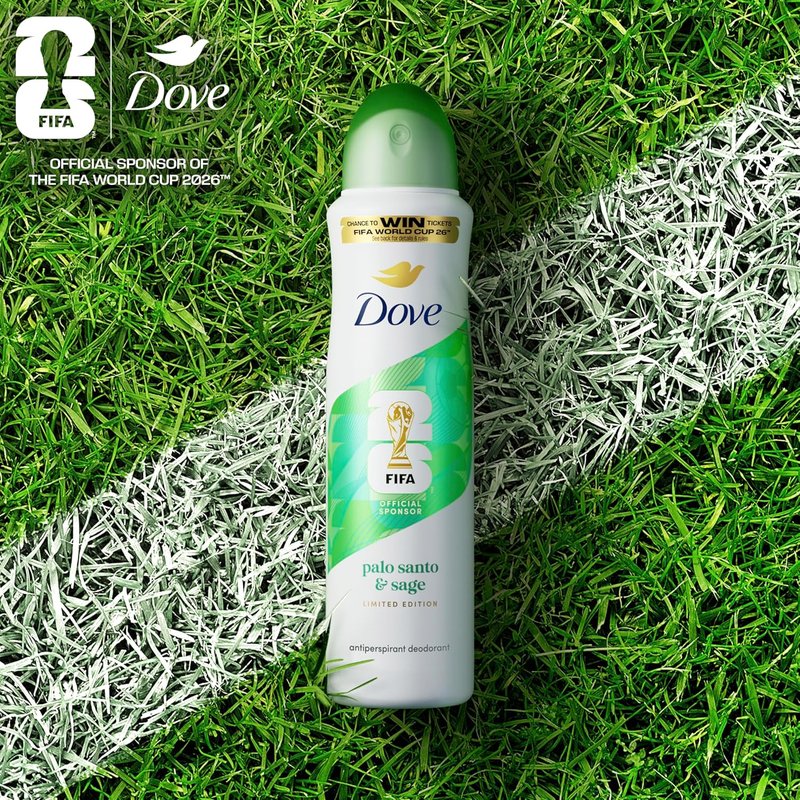 Dove Limited Edition FIFA World Cup 2026 Hydrating Body Wash 3-Pack - Palo Santo & Sage Oil, 24-Hour Nourishing Moisture