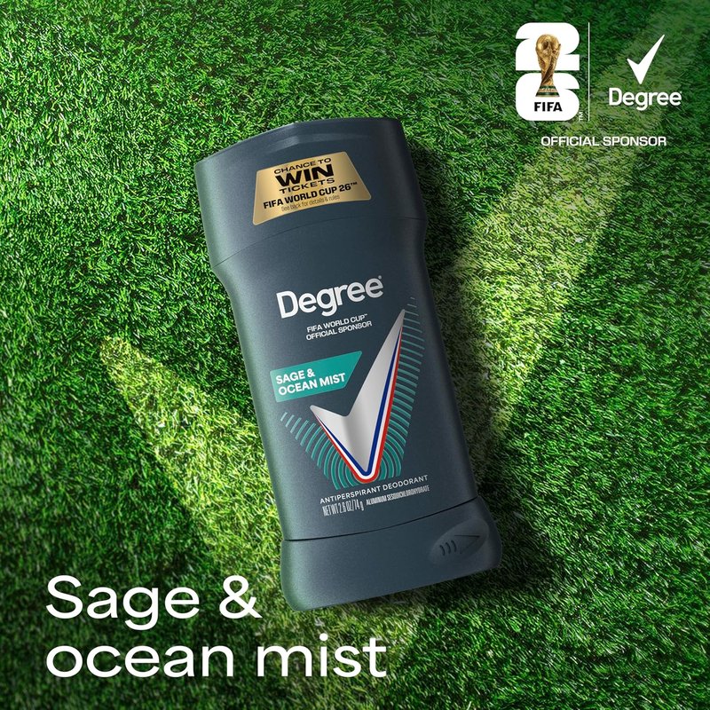 Degree Men Antiperspirant Deodorant - Sage & Ocean Mist | 72-Hour Sweat & Odor Protection, 2.7 oz