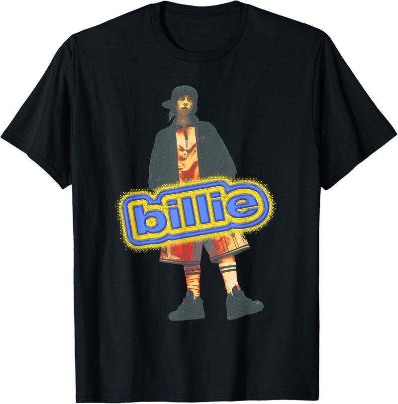 Billie Eilish HIT ME Hard and Soft Gradient T-Shirt | Stylish Graphic Tee for Fans