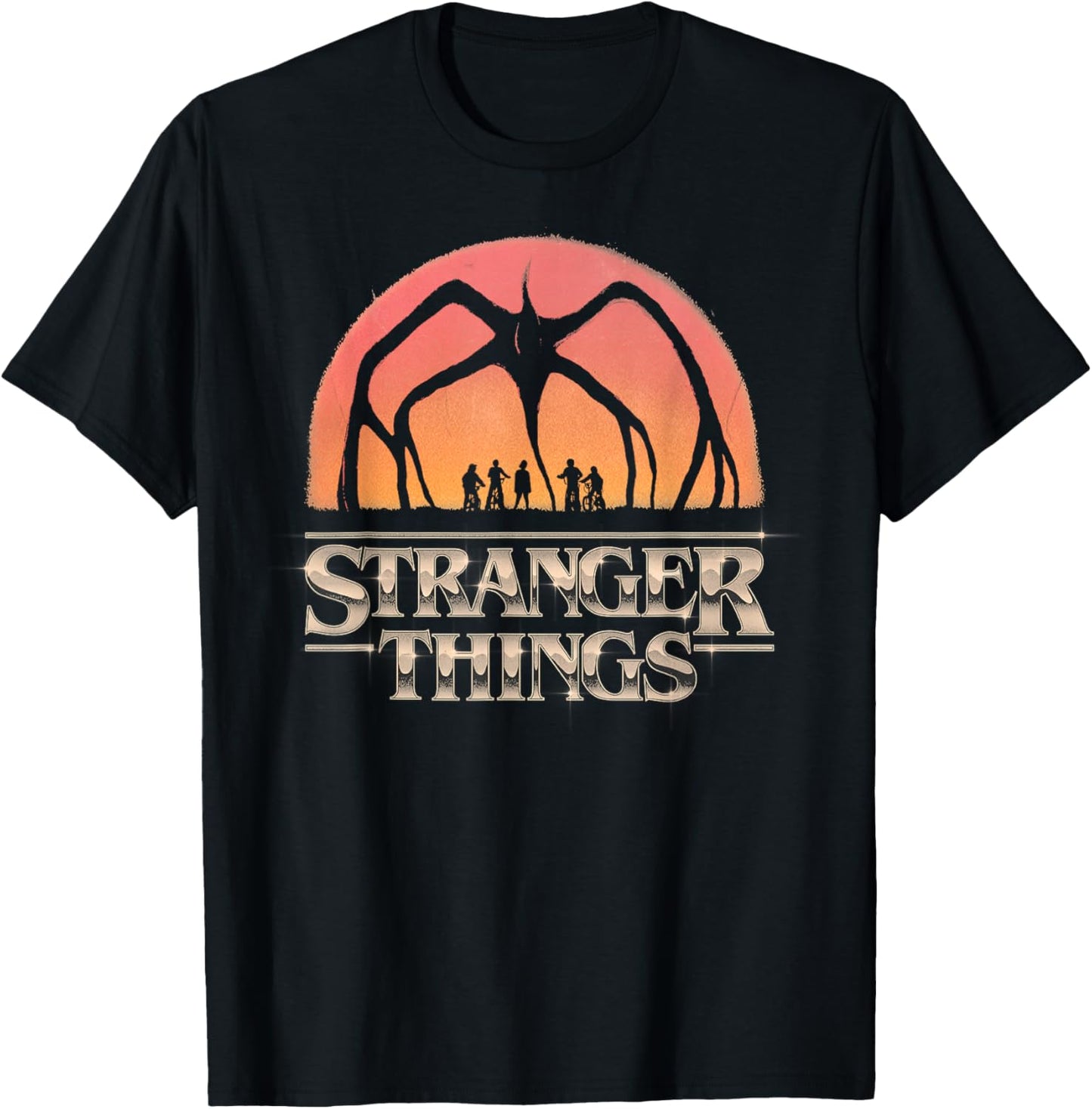Stranger Things | Mind Flayer Distressed T-Shirt - Unique Design for Fans | Available in Multiple Sizes